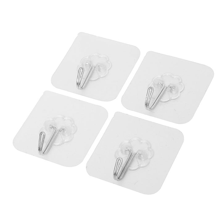Plastic hook-and-loop fasteners, self-adhesive