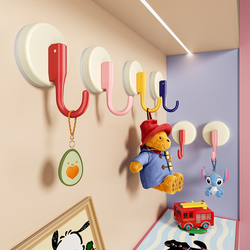 Suction cup hook made of plastic