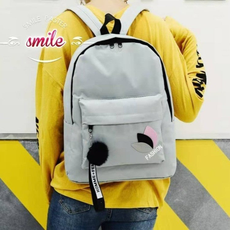 Nylon Backpack, 20–35 L, Print Pattern