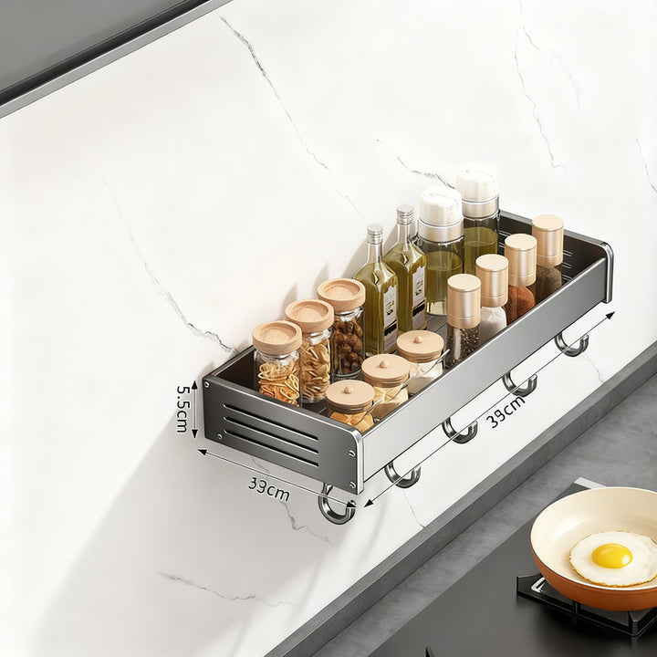 Stainless Steel Kitchen Wall Shelf