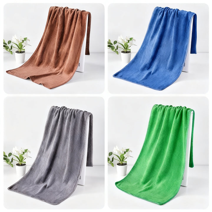 Microfiber Cleaning Cloths, 3-Piece Set, Absorbent