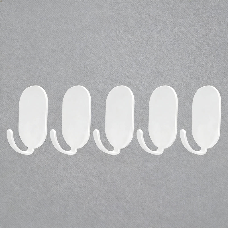 Self-adhesive wall hooks made of aluminum