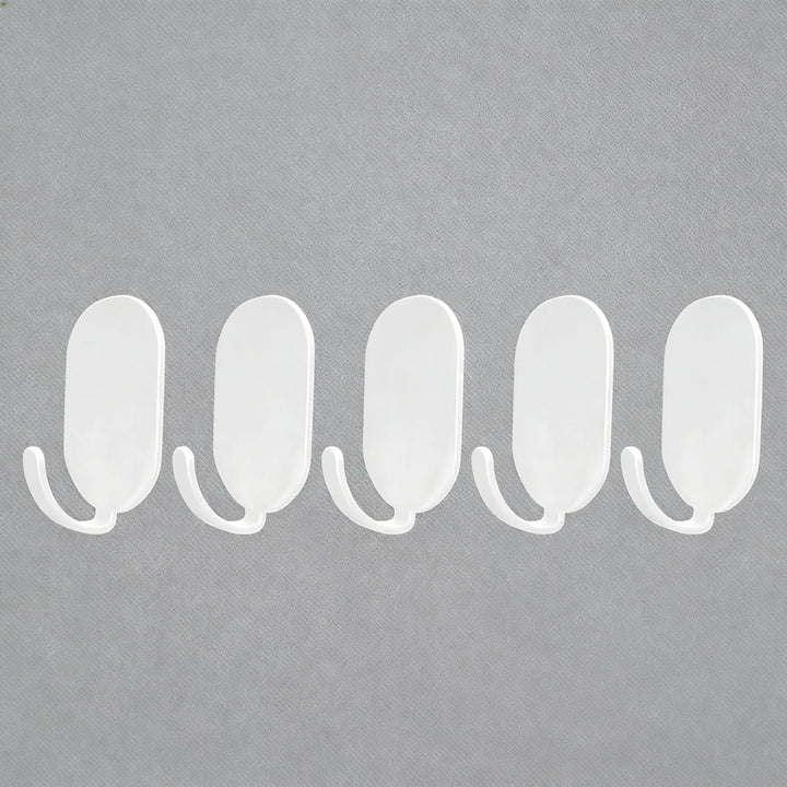 Self-adhesive wall hooks made of aluminum