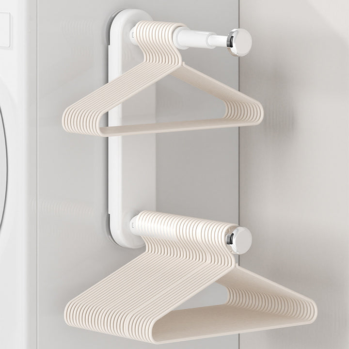 Suction cup drying rack, extendable, no drilling