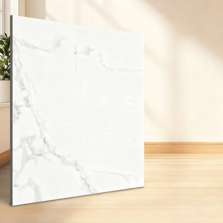 Self-adhesive PVC flooring with tile appearance