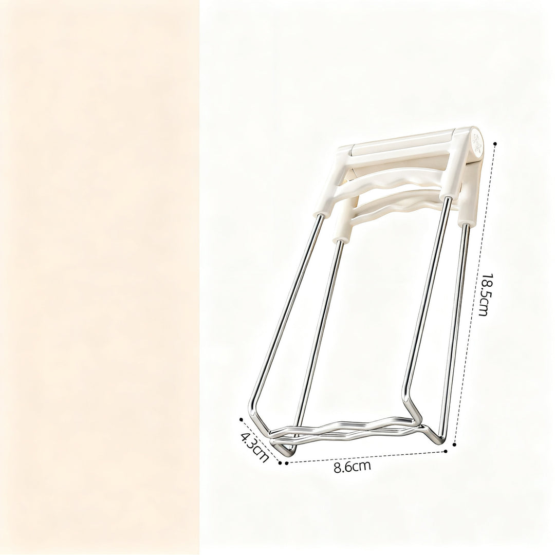 Stainless Steel Bowl Tongs with Heat Protection