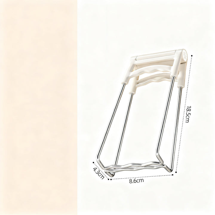 Stainless Steel Bowl Tongs with Heat Protection