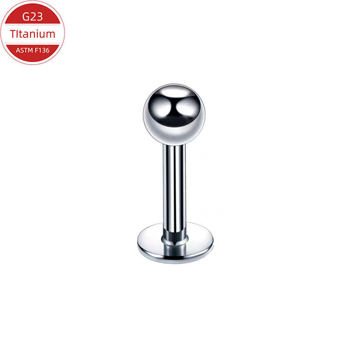Titan Piercing bar with internal thread