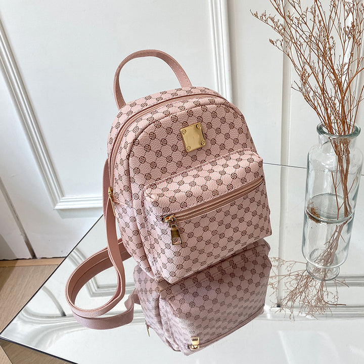 Backpack made of PU, breathable, fresh look