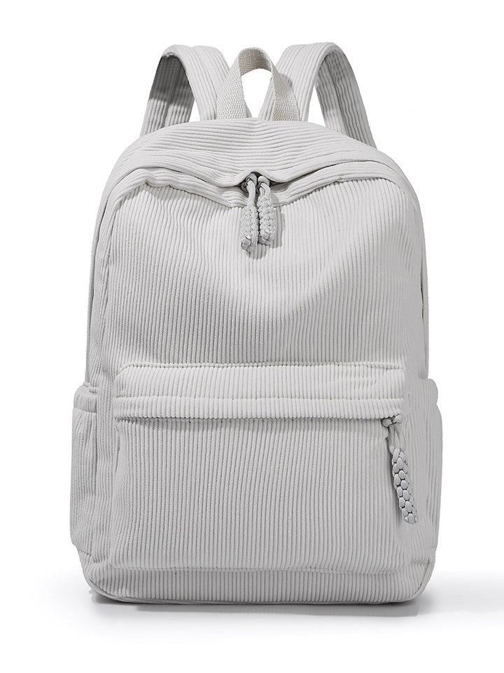 Cord backpack for university and travel