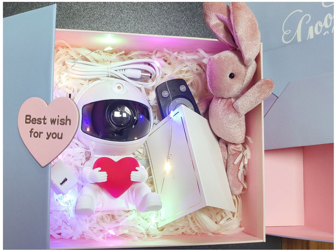 Astronaut Projection Light with Star Light