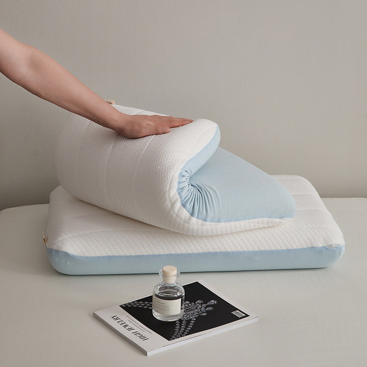 Neck support pillow made of memory foam, 42 × 70 cm