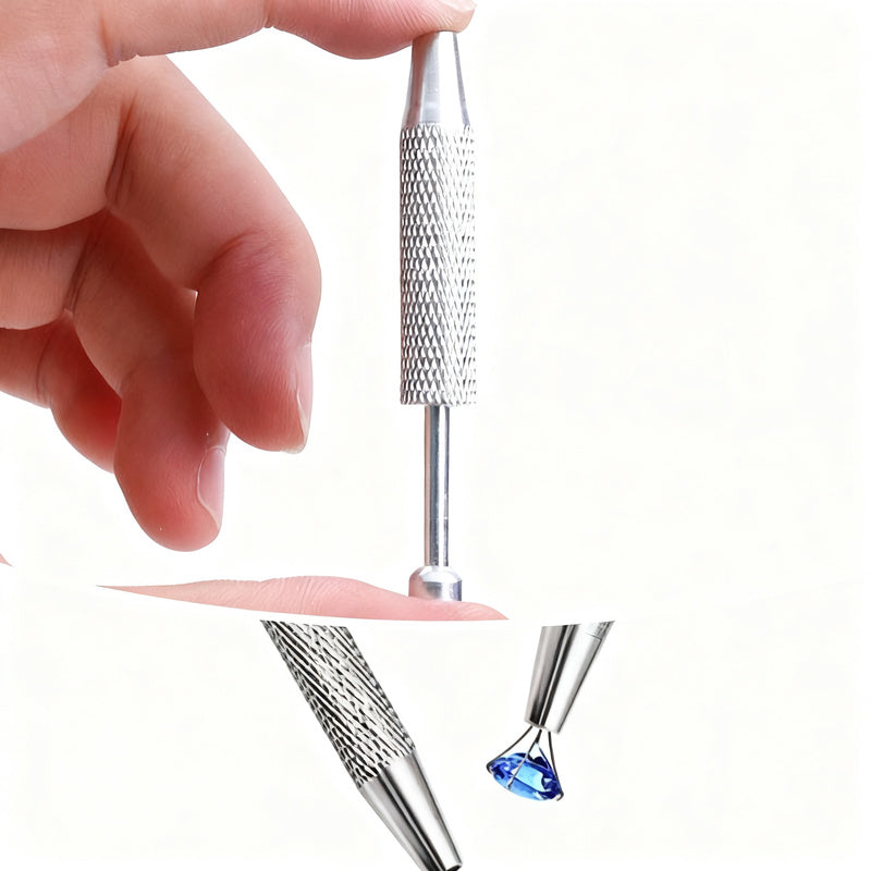 Titan-Piercing rod, flat base, internal thread