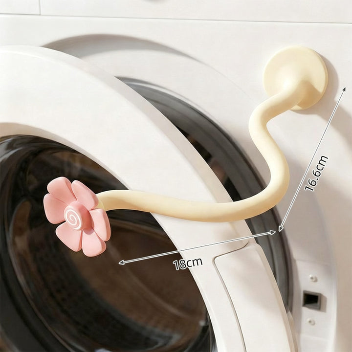 Magnetic ventilation holder for washing machines