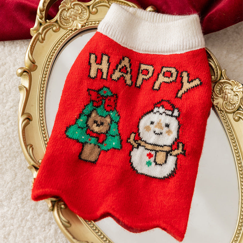 Pet knit sweater, Autumn and Winter