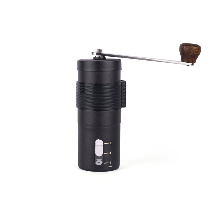 Hand coffee grinder made of stainless steel with ceramic grinding mechanism