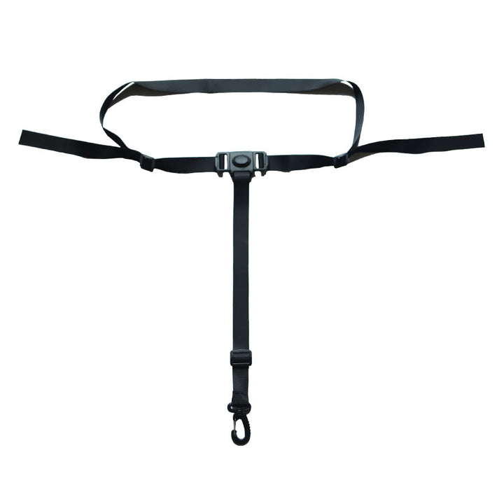 Safety belt for high chair, three-piece, made of nylon