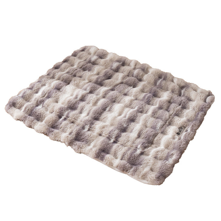 Fluffy heating mat for pets, plush
