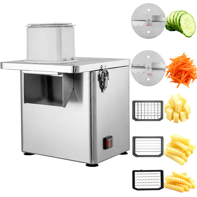 Electric vegetable cutting and slicing machine