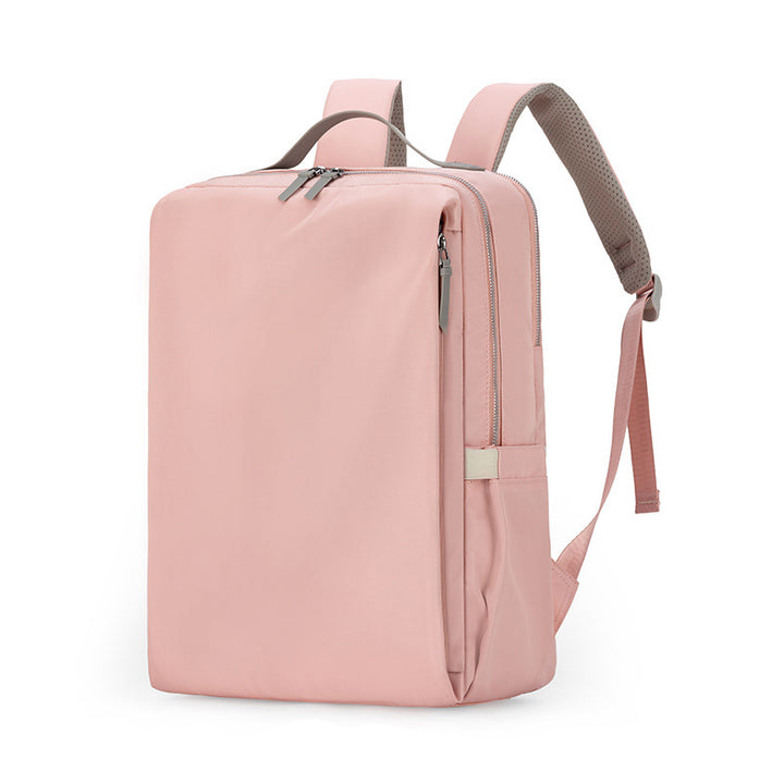 Laptop backpack, 15.6 inches, nylon, shoulder load distribution