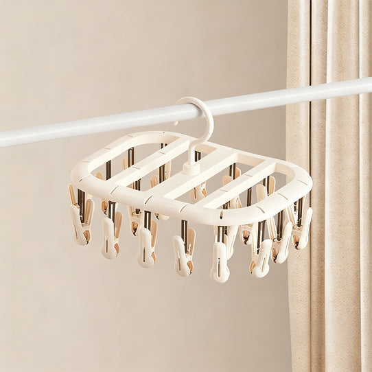 Steel clothespin holder, 18–20 clips