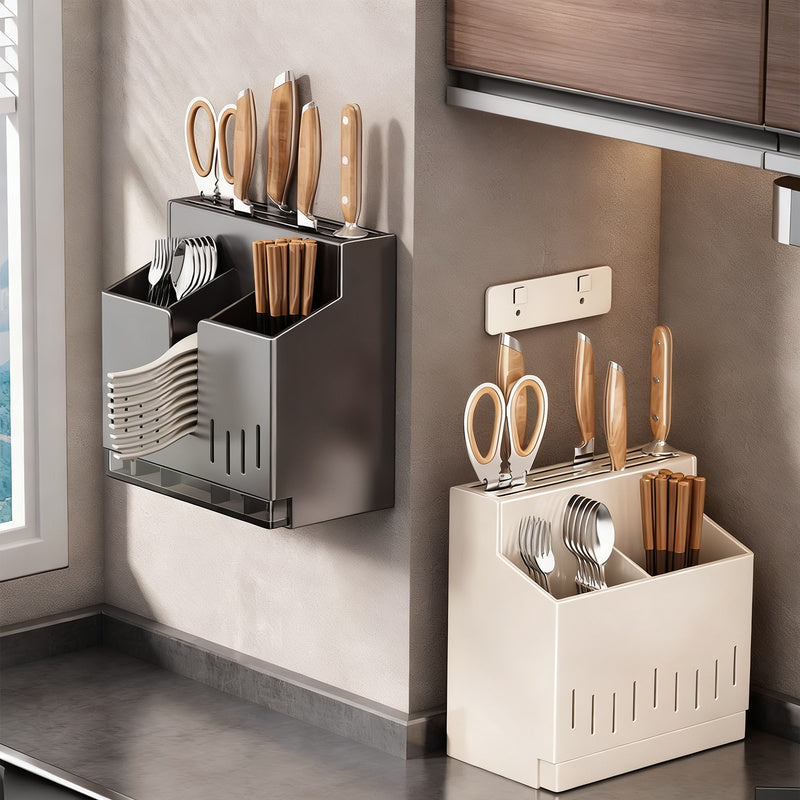 Stainless Steel Cutlery Holder for Chopsticks and Knives
