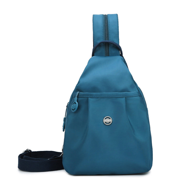 Compact backpack with theft protection, Oxford fabric