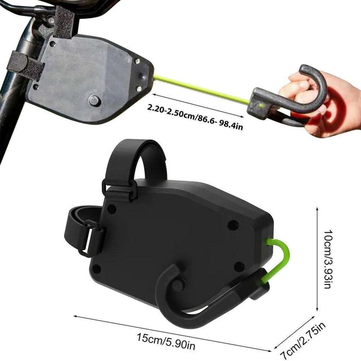 Bicycle tow leash set, extendable, model 001