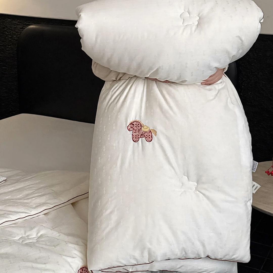 Duvet with soy fiber, cotton, four seasons