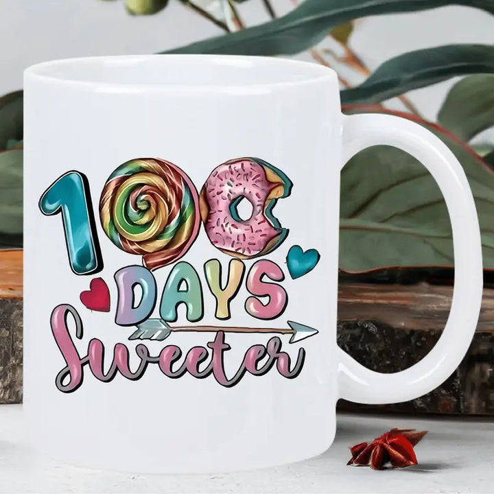 Personalized ceramic mug, 350–450 ml