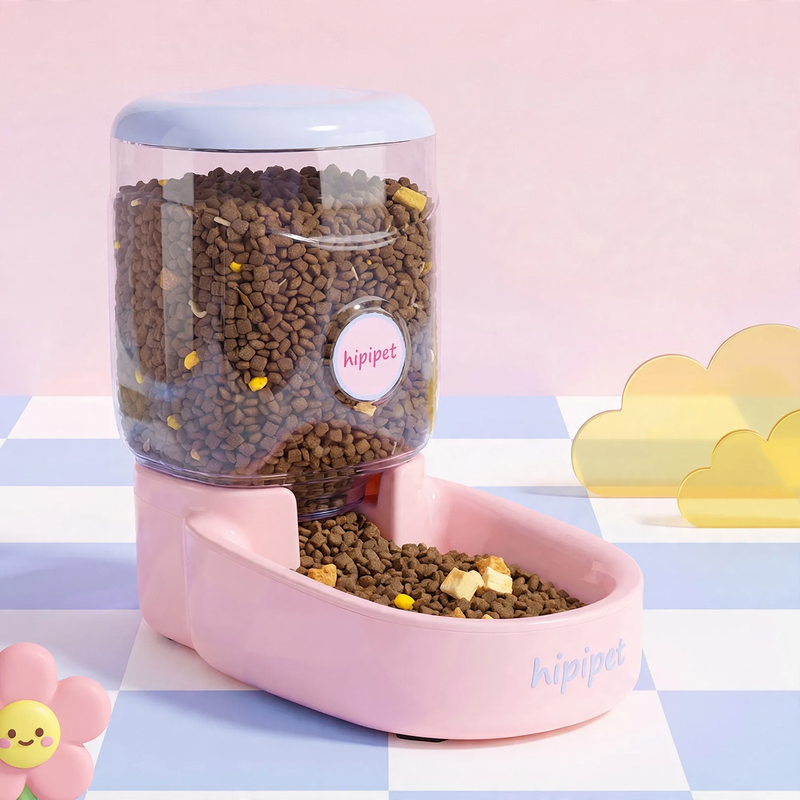 Automatic feeder and water dispenser for pets