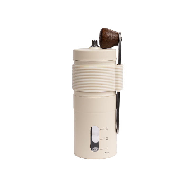 Hand coffee grinder made of stainless steel
