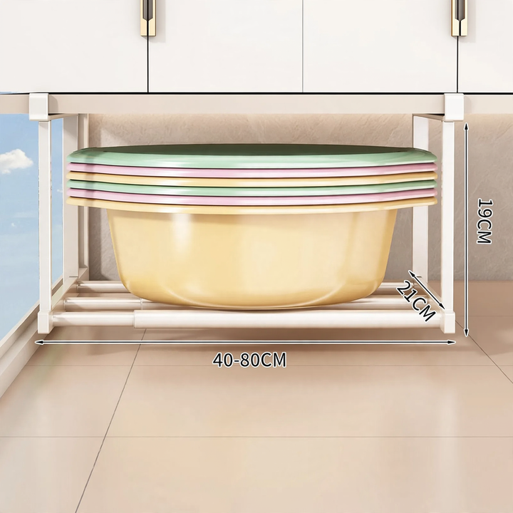 Washbasin shelf bathroom, extendable