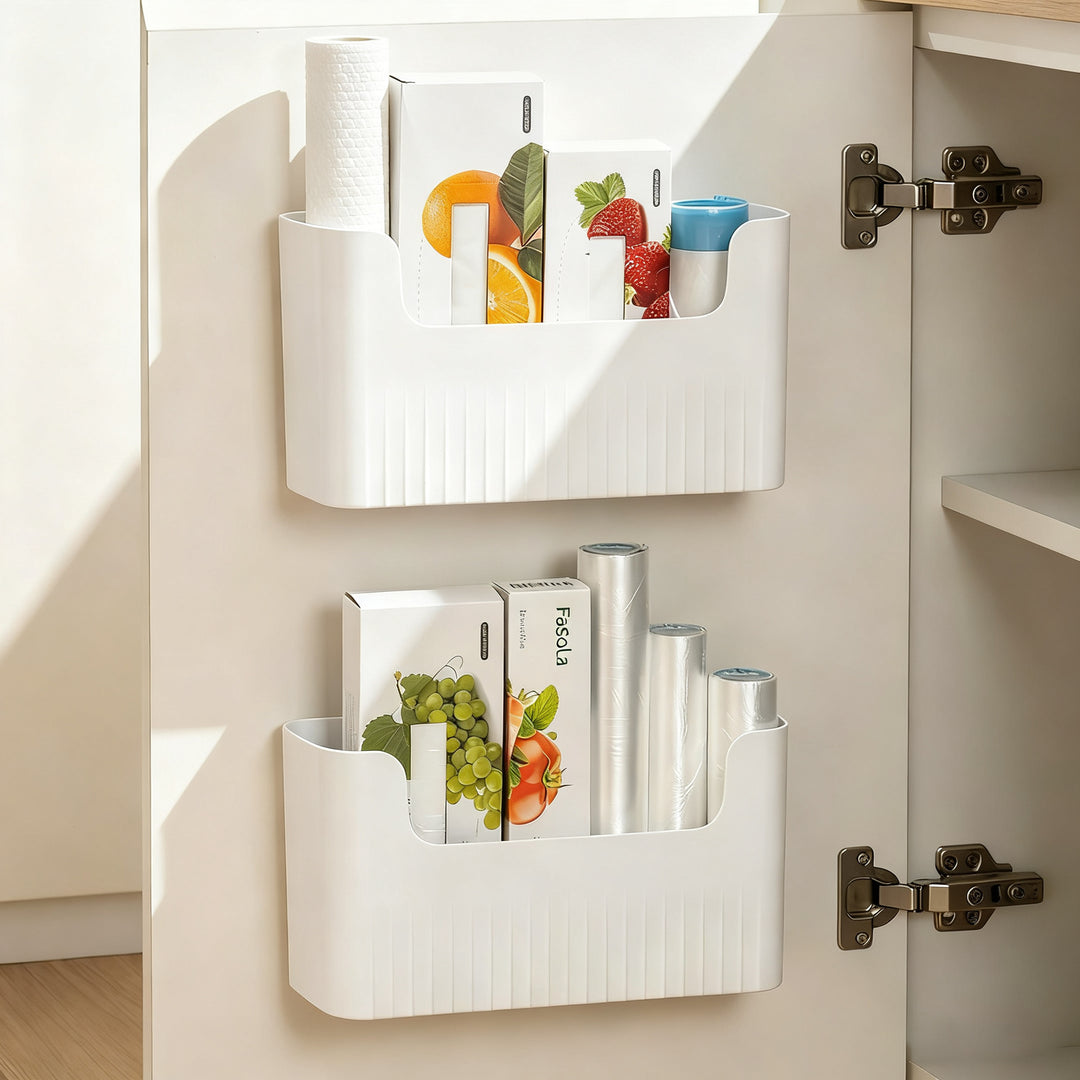 Wall bracket for kitchen cabinet, PP, adhesive