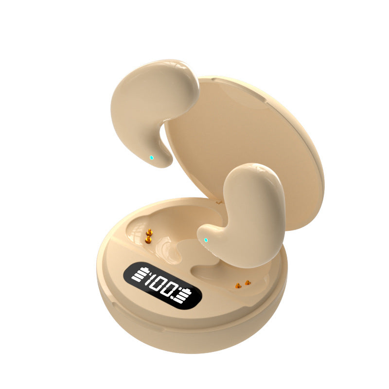 Wireless Bluetooth earbuds with sleep mode