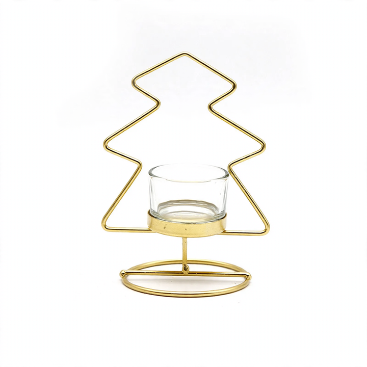 Iron Candle Holder, Modern Design