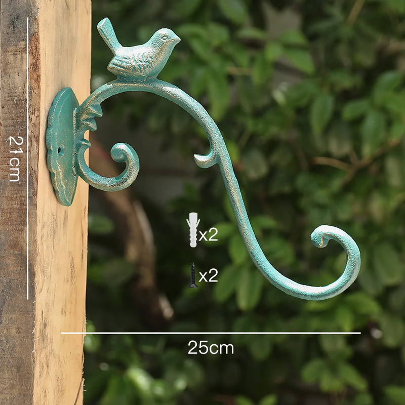Cast iron wall hooks, American style