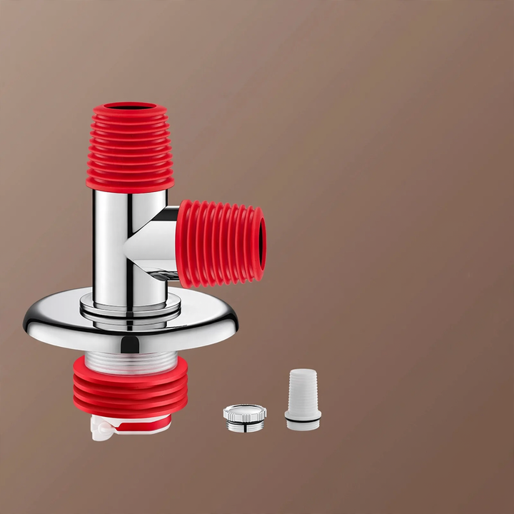 Washing machine drain adapter made of copper