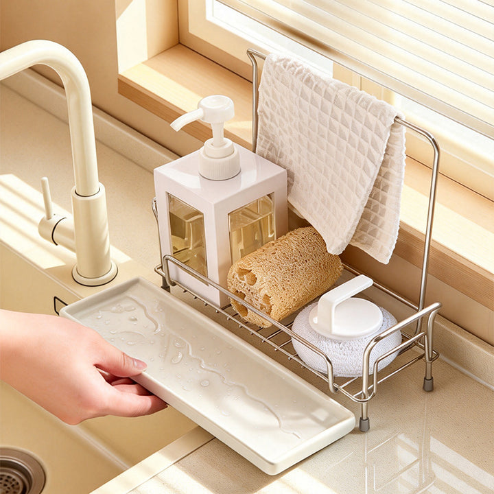 Stainless Steel Kitchen Draining Rack for Towels