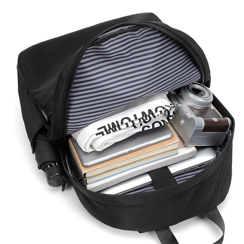 Men's backpack made of polyester, 15.6-inch laptop