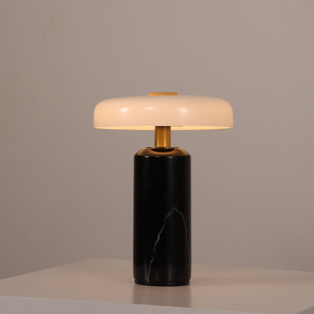 Portable table lamp, marble, LED, touch switch