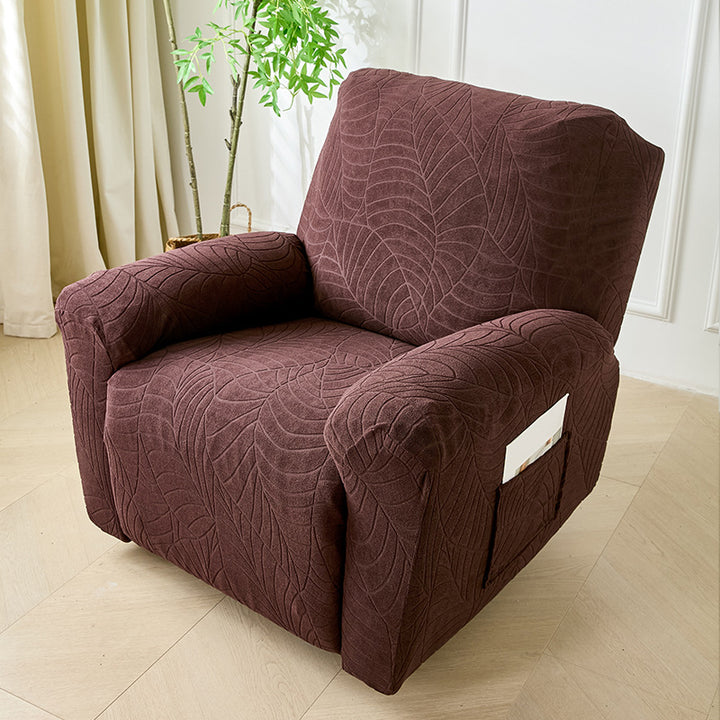Sofa cover, elastic, geometric pattern