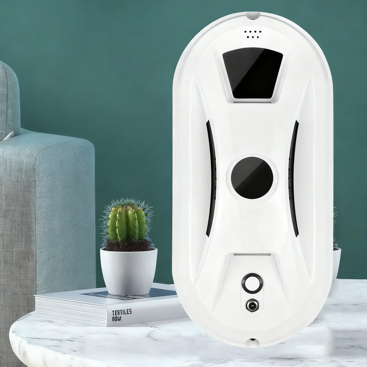 Window cleaning robot with spray function