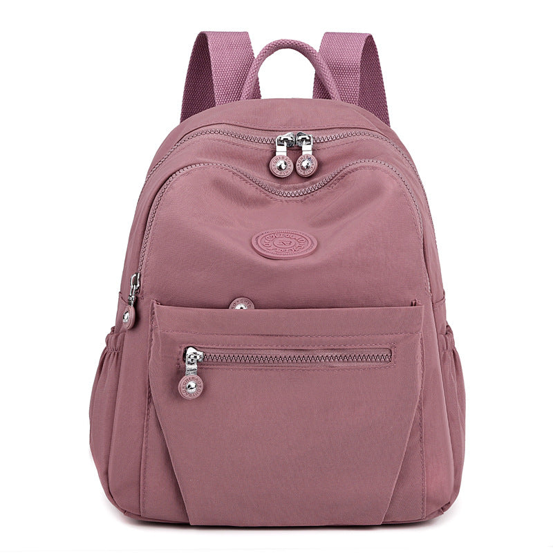 Lightweight nylon backpack with large capacity