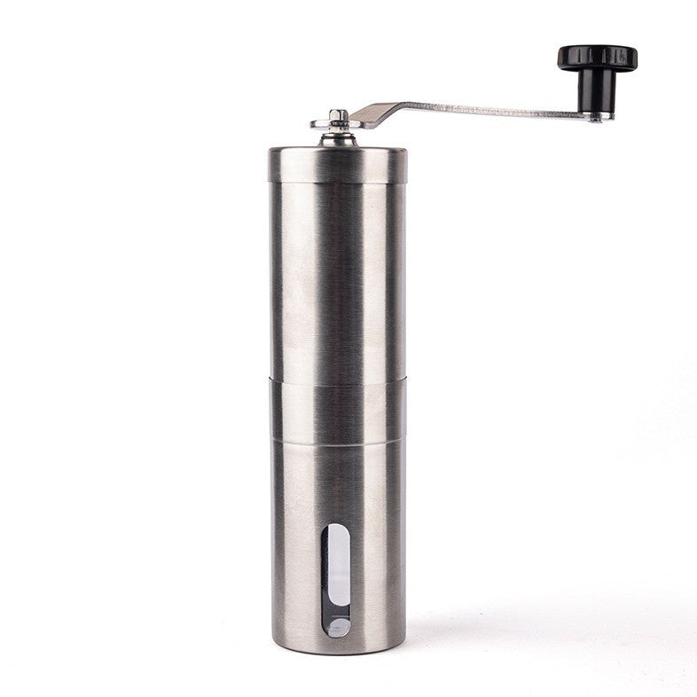 Hand coffee grinder made of stainless steel