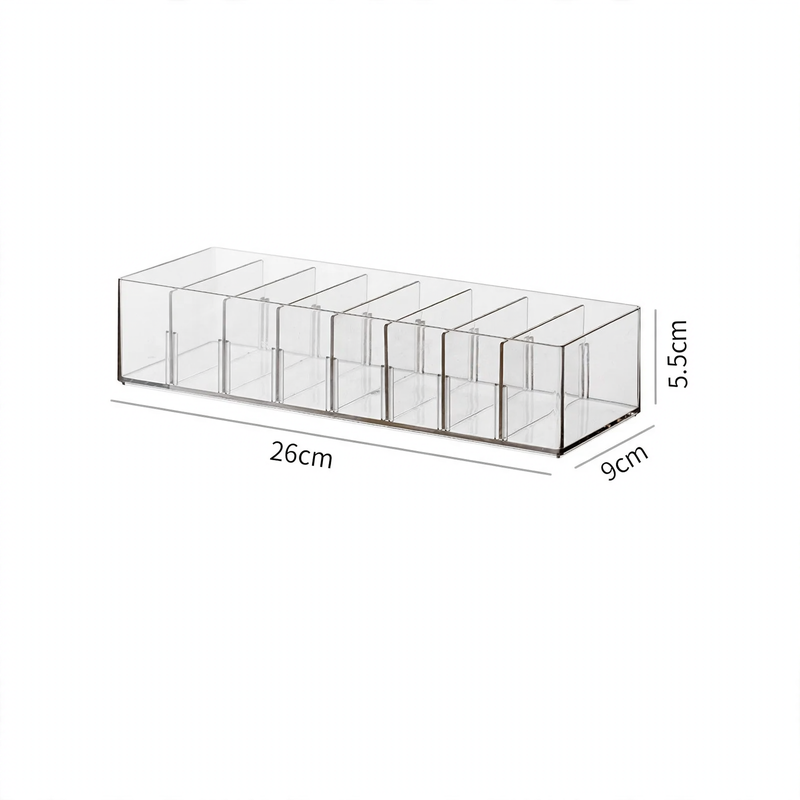 Transparent Cable Organizer Box made of Plastic