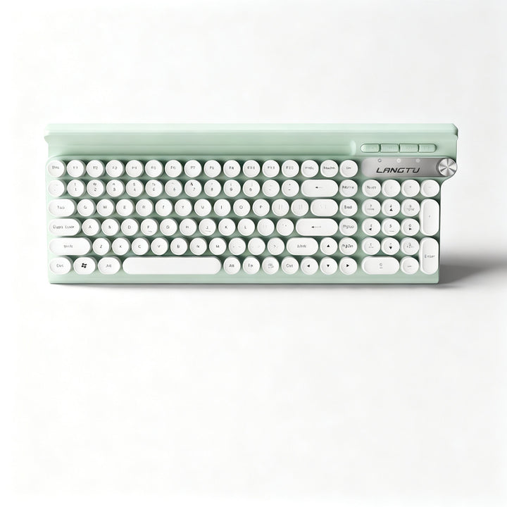 Wired gaming keyboard with mechanical switches