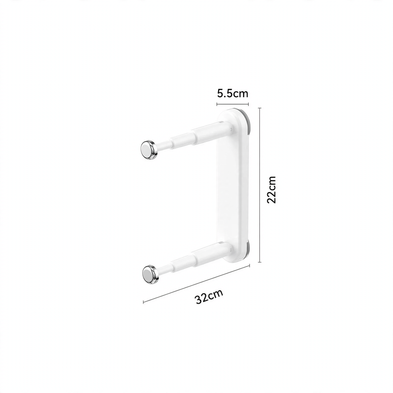 Suction cup drying rack, extendable, no drilling