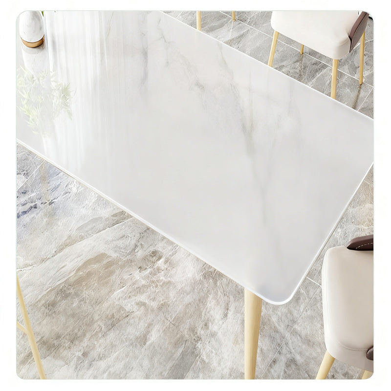 Transparent protective foil for tables and furniture