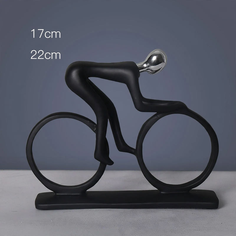 Sport figure made of resin, European style